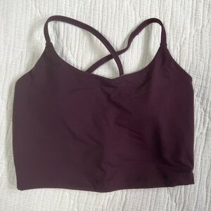 Born Primitive High Tide Sports Bra (Plum) - Size Medium